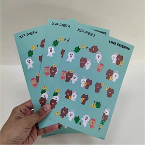 Custom Cute Kiss Cut Sticker Sheets for Kids