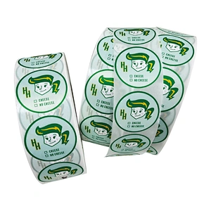 Custom Adhesive Logo Sticker Label Printing