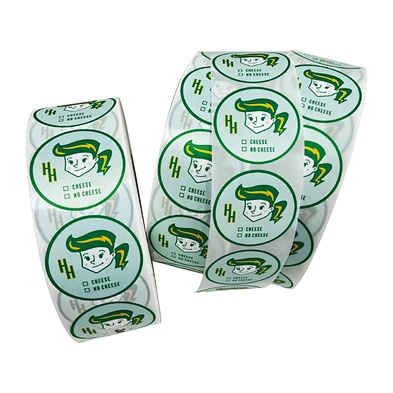 Custom Adhesive Logo Sticker Label Printing