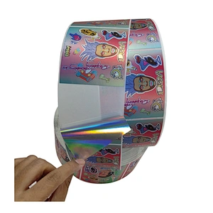 Custom Adhesive Vape Oil Label Sticker, Hemp Oil Product Packaging Adhesive Hologram Sticker Printing