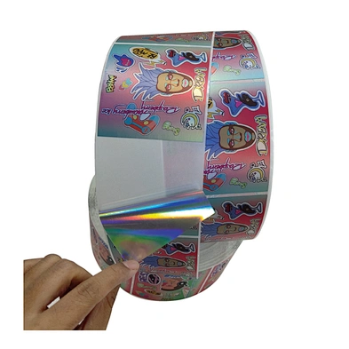 Custom Adhesive Vape Oil Label Sticker, Hemp Oil Product Packaging Adhesive Hologram Sticker Printing