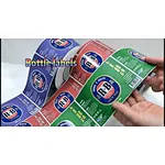 Bottle labels with Spot UV