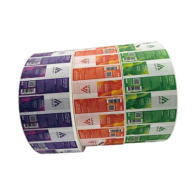 Custom Printing Transparent Label Sticker