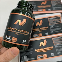 Custom Printing Health Care Products Supplement bottle label