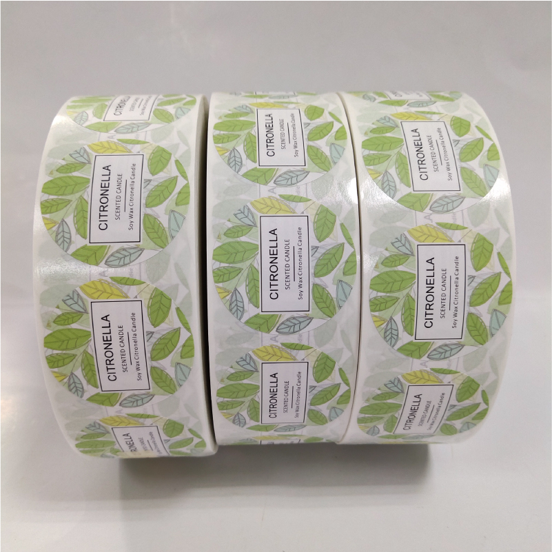 Custom Printing Candle Label Sticker