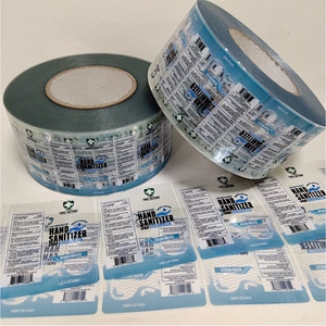 High Transparent Clear Labels for Bottles