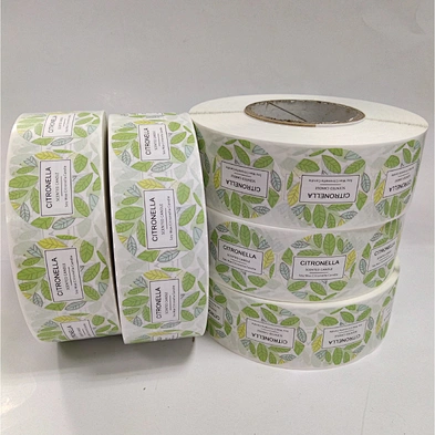 Custom Printing Candle Label Sticker