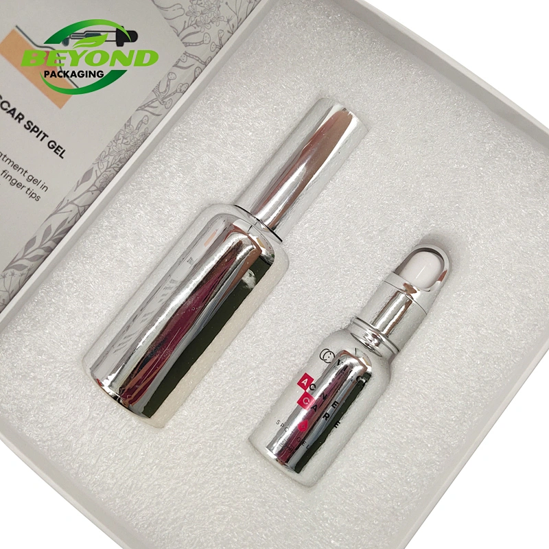 Custom Logo Cardboard Magnetic Paper Packaging Essential Oil Bottle Cosmetic Gift Box with Magnet Closure