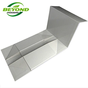 Luxury Custom Logo Printing Box Cardboard Paper Folded With Ribbon Hair Bundle Wig Packaging Gift Boxes