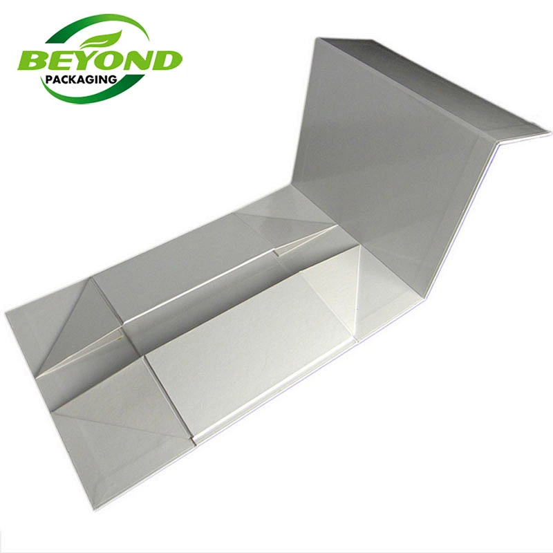 Luxury Custom Logo Printing Box Cardboard Paper Folded With Ribbon Hair Bundle Wig Packaging Gift Boxes