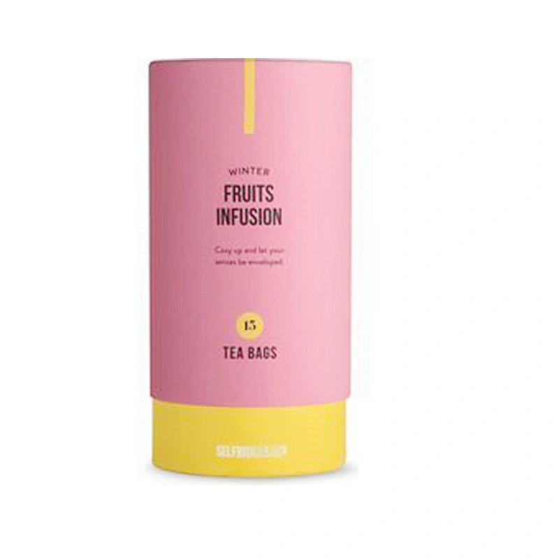 Wholesale Cardboard Container Cylinder Biodegradable Kraft Food Grade Paper Tubes chocolate Packaging Coffee Bean tube box