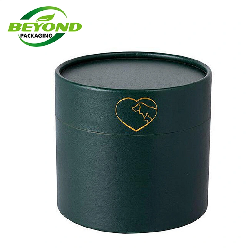 Eco Friendly Cylinder Core Recycled Cardboard Cosmetic Packaging Special Paper Foam Insert For 100ml Cosmetic Skin Care Bottle