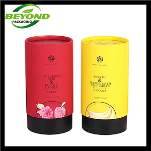 Food Kraft Matt Round Box Paper Tube Packing New Design Bulk Paper Tube For Tea