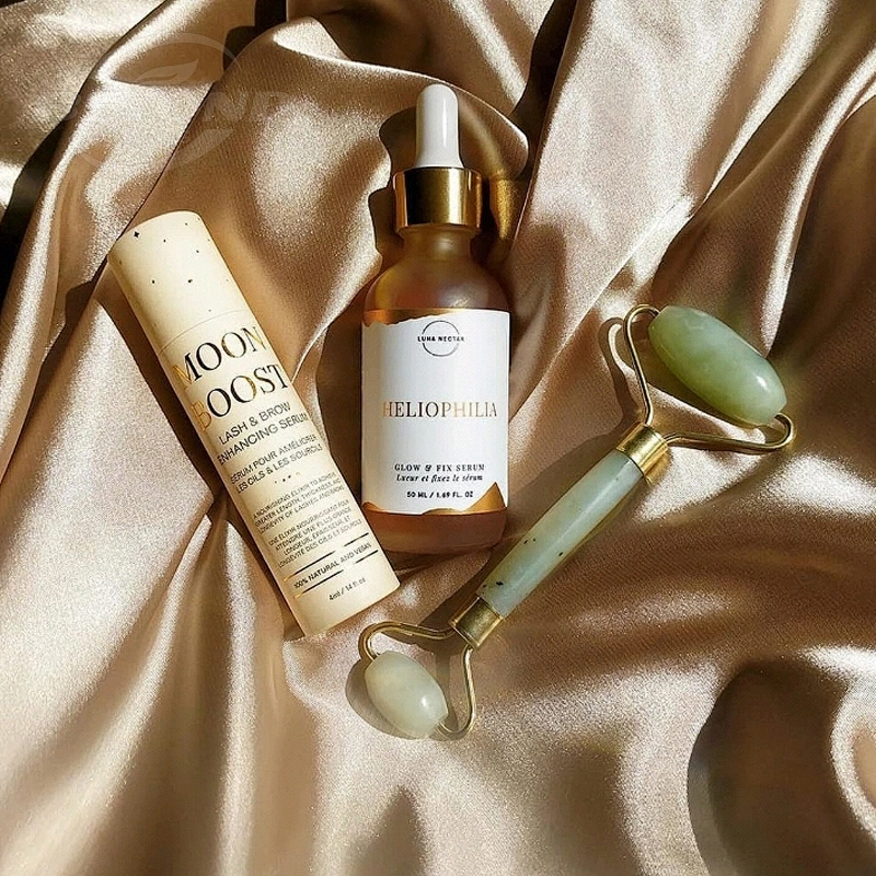 Biodegradable Recycled Luxury Cosmetic Cardboard Packaging Paper Tube for Essential Oil Glass Dropper Bottle Packaging