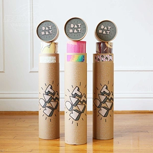 cardboard paper plastic ends plugs mailing shipping tubes paper rigid cylinder cardboard yoga mat poster tubes with lids