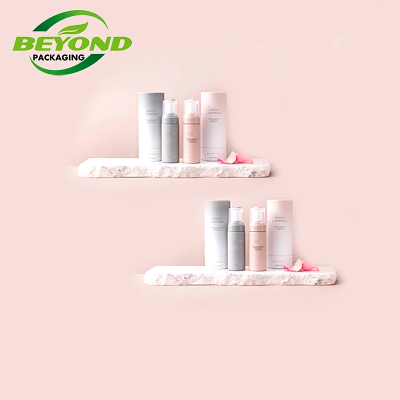 Custom Size Beautiful Design Round Cylinder Gift Box Packaging Paper Box Skin Card Packaging Paper Tube