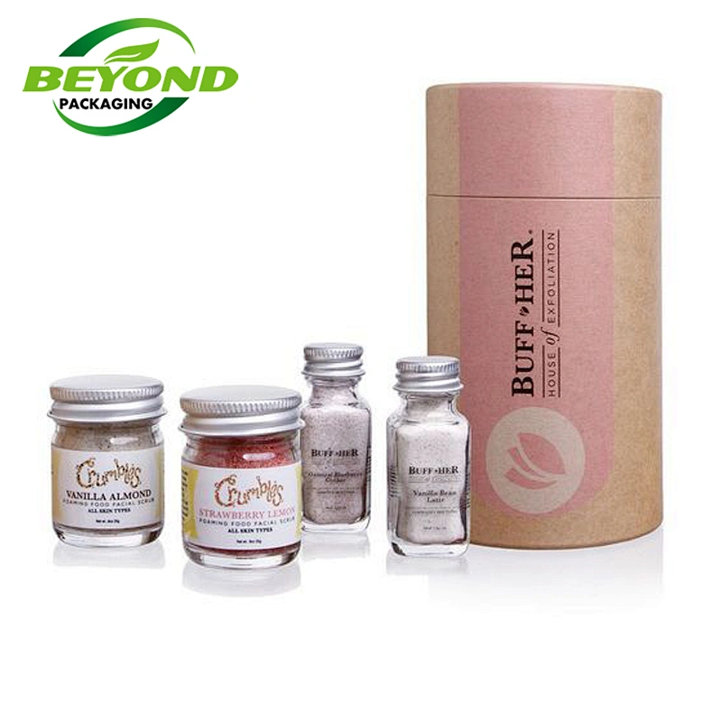 Customized Recycled Luxury Art Paper Cosmetic Bottles Packaging Box With Logo Printed