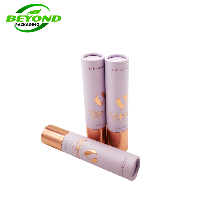 Wholesale Factory Supply Cheap Price High Quality Eco-friendly Rose Gold Stamping Cosmetic Packaging Paper Box