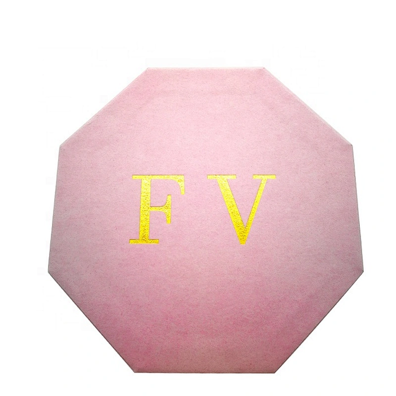 High Quality Paper Material Hexagonal Shape Flower Paper Packaging Carton Box