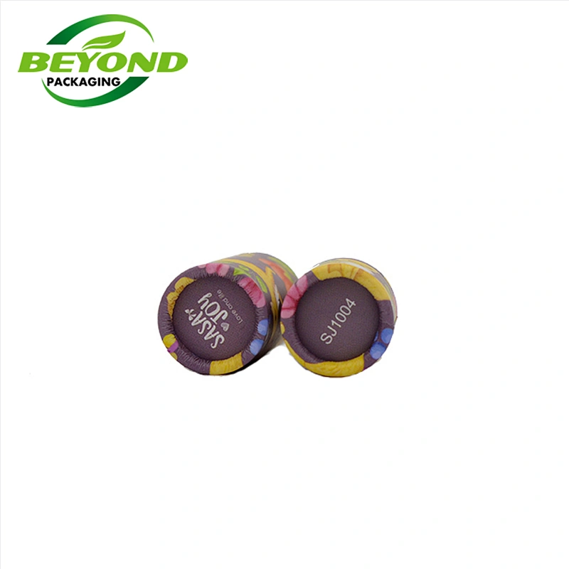 Round Empty Twist Up Paper Tube Packaging For Christmas Lipstick Environmental Protection And Recycling Custom Printing