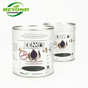 Custom Printing Cylinder Biodegradable Luxury Metal Lid Cardboard Canister Can Gift Paper Tube For Coffee Bean Powder