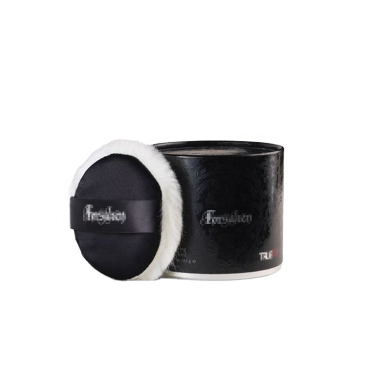 wholesale customized printing top shaker lid biodegradable jar paper-based material cosmetic face powder paper tube 250g