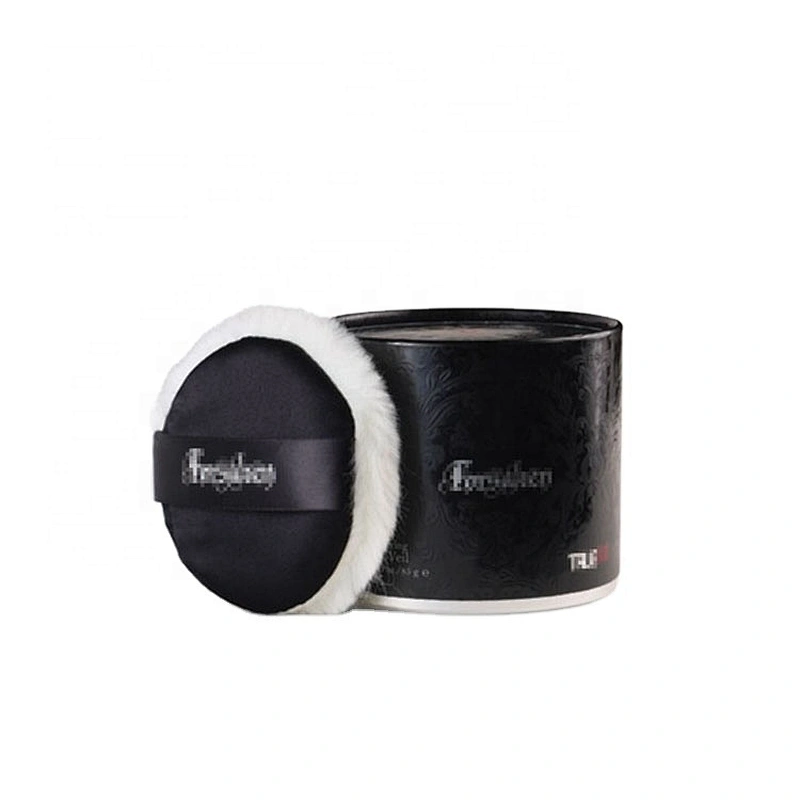 wholesale customized printing top shaker lid biodegradable jar paper-based material cosmetic face powder paper tube 250g
