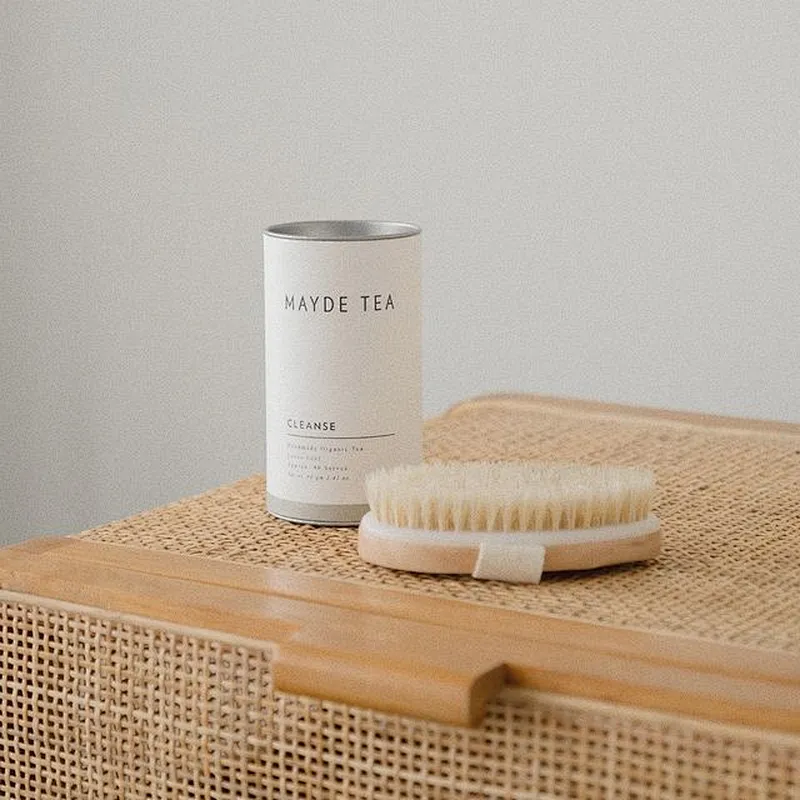Elegant Custom White Cylinder Food Grade Round Box Tea Gift Packaging Cardboard Box Cylindrical Shape Paper Green Tea Tube