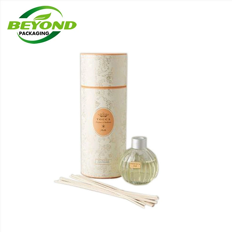 Recycled High Quality New Design Luxury  Cylinder Round Paper Tube For Perfume Bottle Packaging