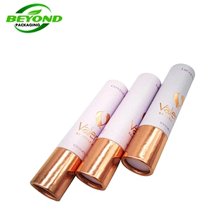 Luxury Eco Friendly Paper Tube Custom Design  Cosmetic Packaging Paper  Cardboard  Box Cylinder for Perfume