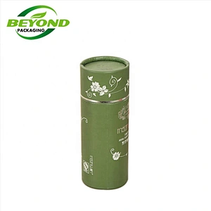 Biodegradable Recycled Cute Round Cylinder Circle Kraft Cardboard Cheap Gift boxes Paper Tubes for Tea