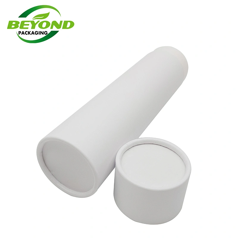 China Factory Supply Cheaper High Quality White Cardboard Art Paper Empty Paper Tube Packaging