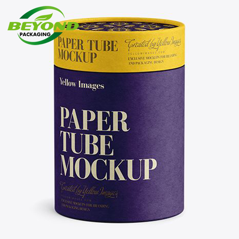 China Factory Directly Supply High Quality Food Grade CMYK Printing Paper Tube Cylinder Core Box For Tea Packaging