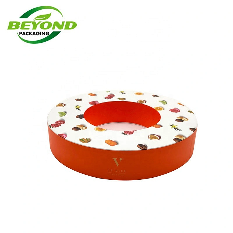 Wholesale Luxury Hot sale Biodegradable cardboard round container box macaron cylindrical packaging firework paper tubes