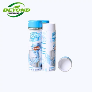 Eco Friendly High Quality Luxury Customized CMYK Color Cosmetic Circle Box Packaging Paper Tube For Essential Oil Bottle