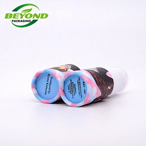 Custom Printing Cardboard Paper Tube Containers Twist up Paper Tube for 25g Solid Perfume Deodorant Lip Balm Highlighter