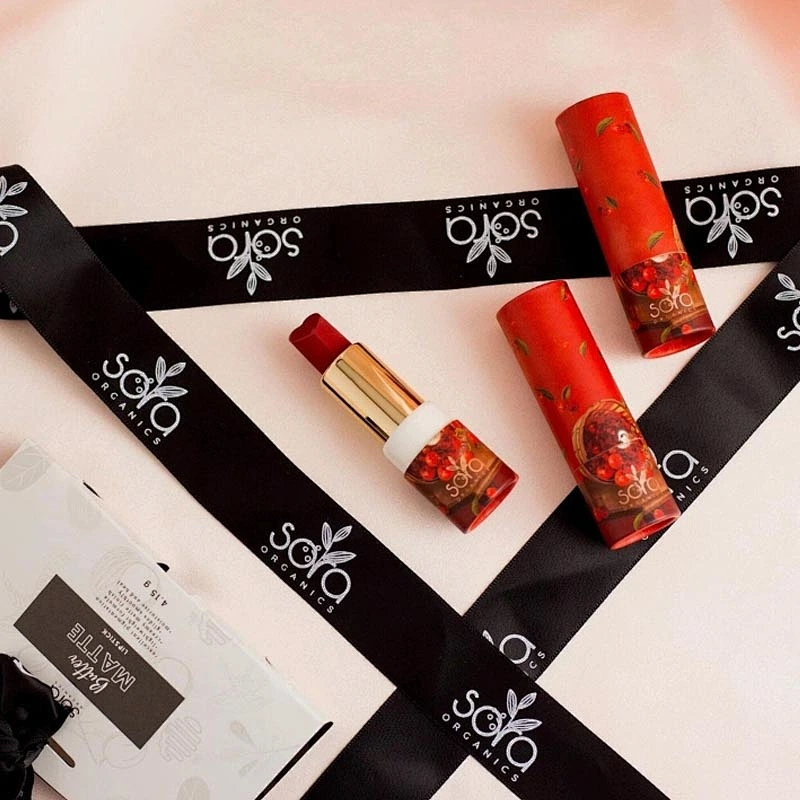 Eco friendly Recycle Empty Kraft Biodegradable Paper Cardboard Lipstick Tube Black Plastic Twist Up Part For Lip Balm