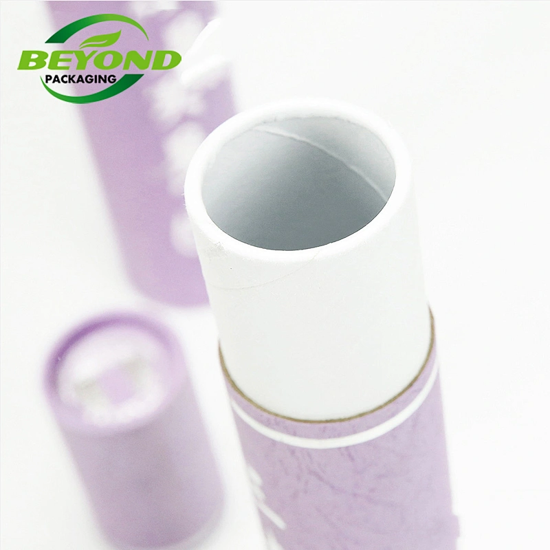 Biodegradable Custom Kraft Paper Roll Core Cardboard Tube Colorful Slim Round Incense Sticks Packaging Boxes With Logo Stamping