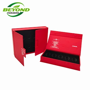 Luxury high quality jewelry gift box velvet necklace ring bracelet earrings gift box with metallic magnetic closure gift box