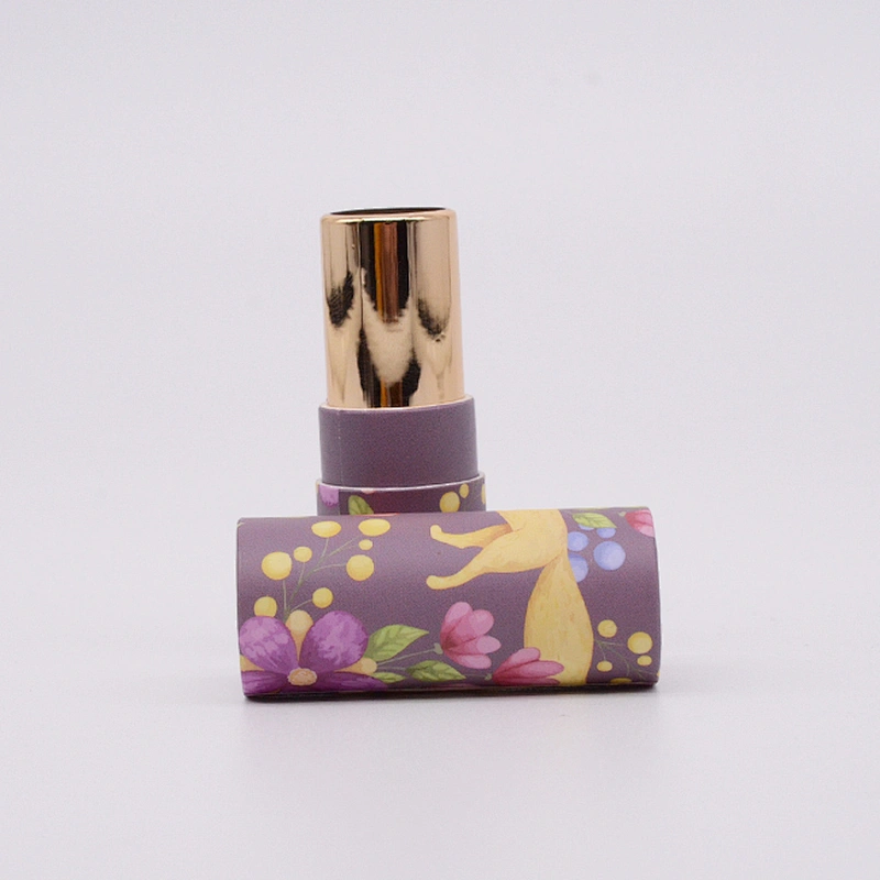 Biodegradable Promotional Eco Friendly Cardboard Paper Packaging Tube For Lip Balm/Lipstick With Twist Up Part