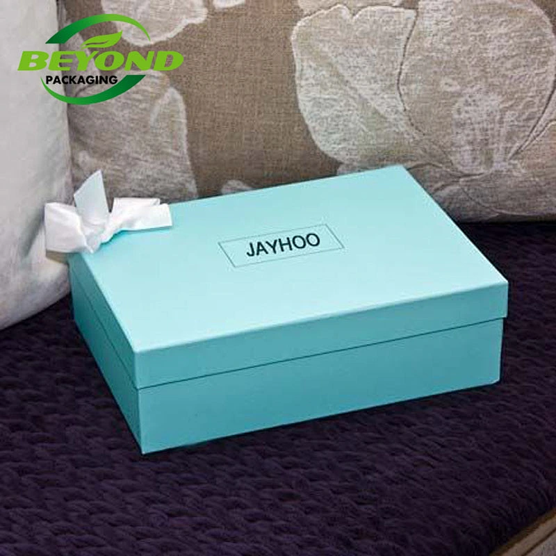 High Quality Square Shape Custom Design Rigid Packaging Gift Box For Baby Clothes