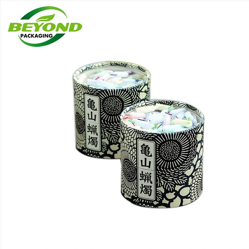 Luxury Round Cylinder Custom Design Holiday Gift Box For Chocolate Ball Packaging