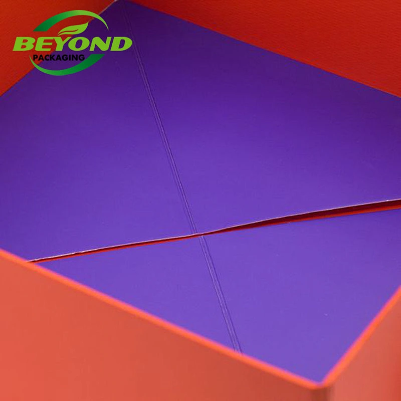 Luxury Custom Logo Printing Box Cardboard Paper Folded With Ribbon Hair Bundle Wig Packaging Gift Boxes