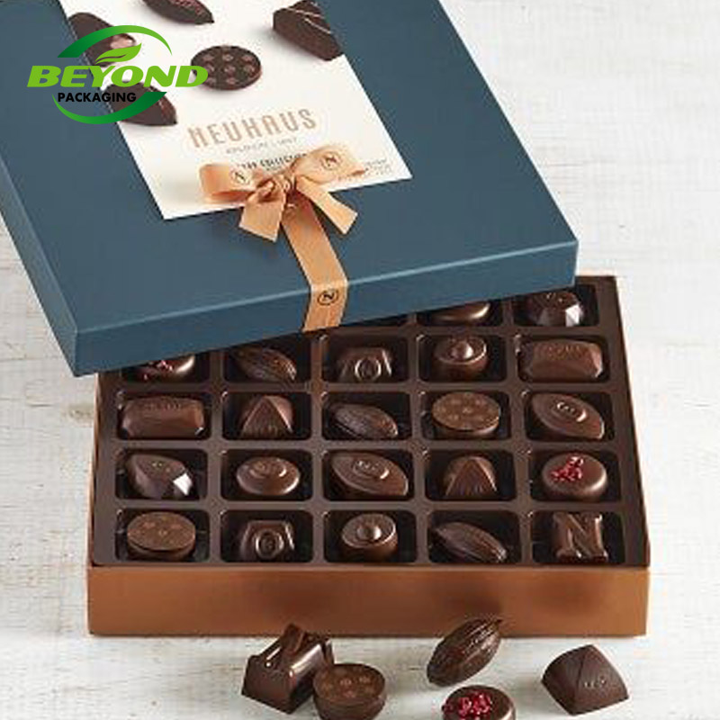 Food Grade High Quality Manufacture Paper Box Custom Design Unique Chocolate Gift Boxes With Lids with Insert