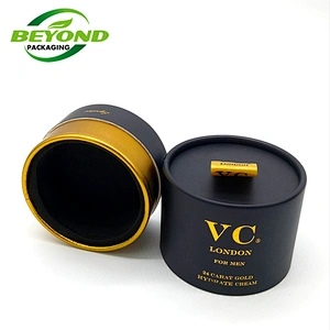 Luxury Black Art Paper EVA Cardboard Cosmetic Make Up Paper Packaging Box With Logo Printed