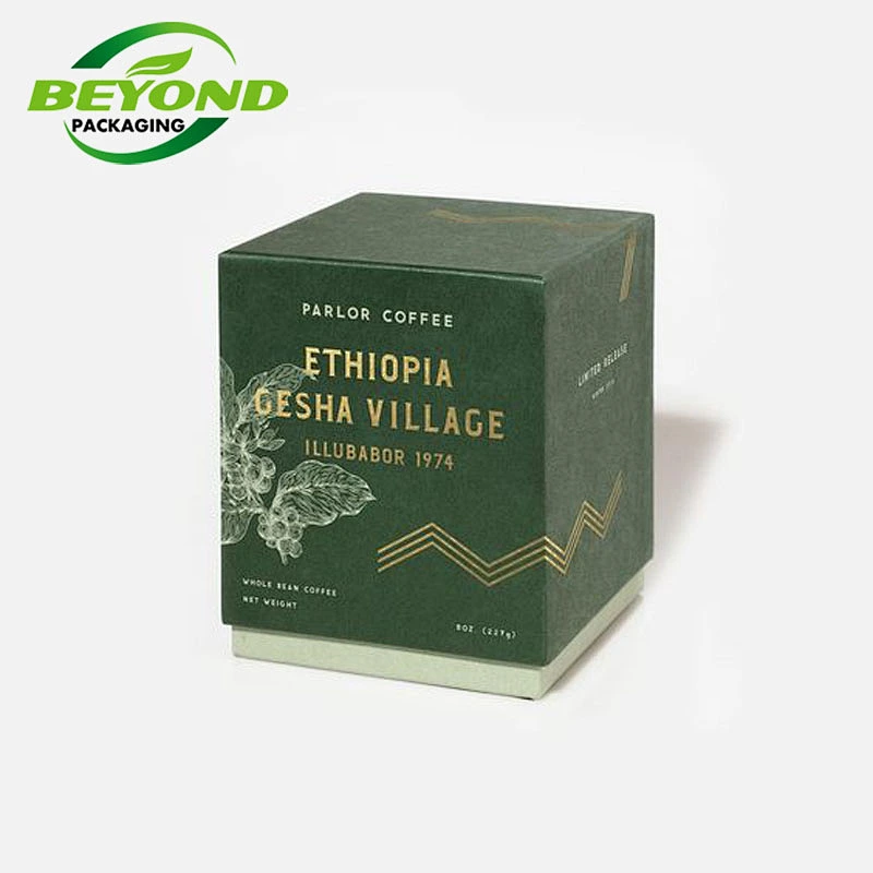 Wholesale Custom Luxury Paper Cardboard  2 Piece Square Candle Gift Box Packaging Luxury Lid and base Gift Box