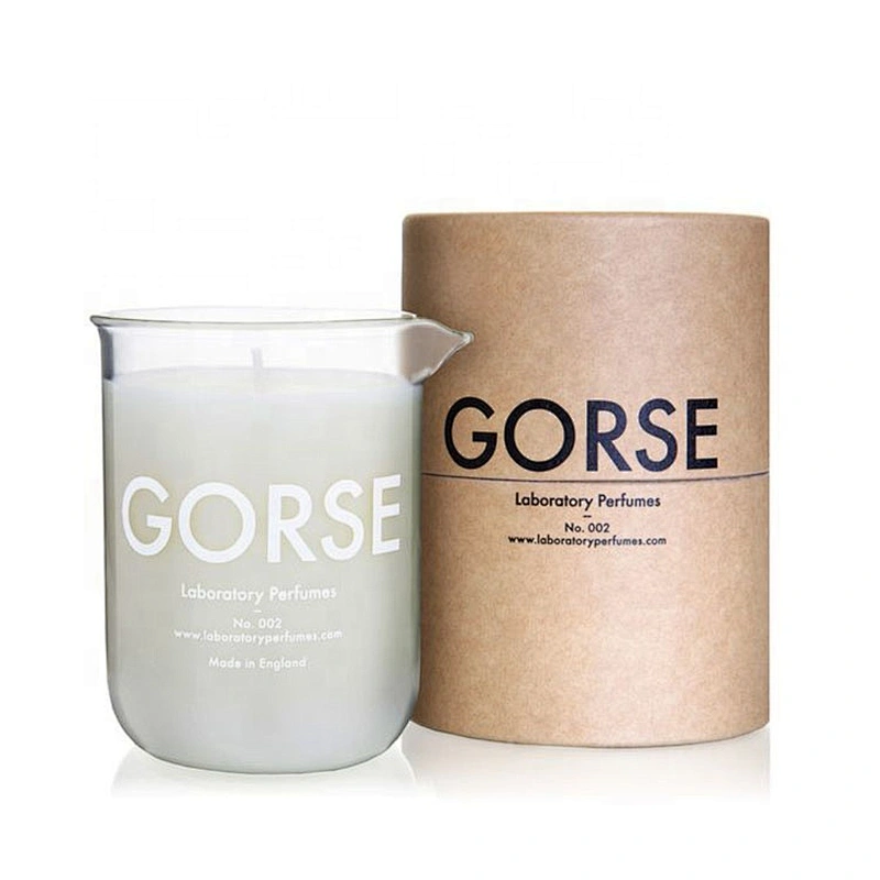 manufacturer Good Price custom lid and base eco friendly kraft paper tube packaging candle paper cover jar for luxury gift box