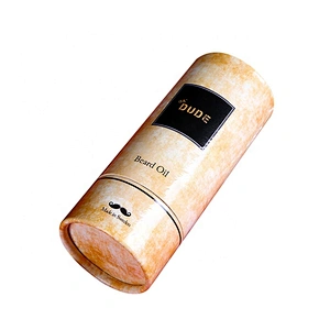 Biodegradable Cardboard Toothpaste Packaging Paper Tube With Custom Logo Printing