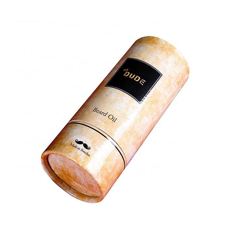 Biodegradable Cardboard Toothpaste Packaging Paper Tube With Custom Logo Printing
