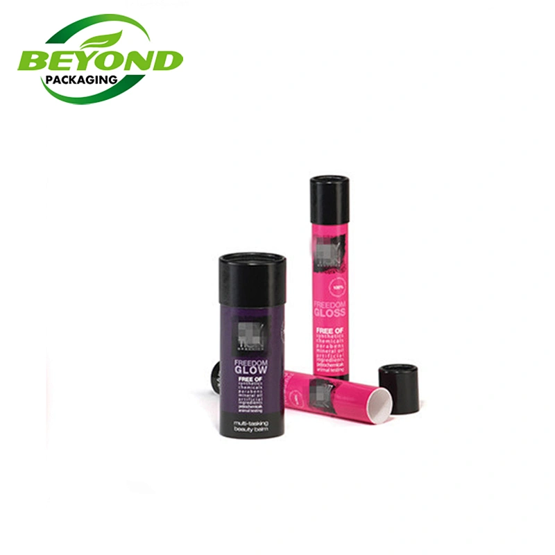 Eco Friendly Plastic Free Biodegradable Cosmetic Bottle Skin Care Box Cardboard Tube Packaging Tube Custom Printing